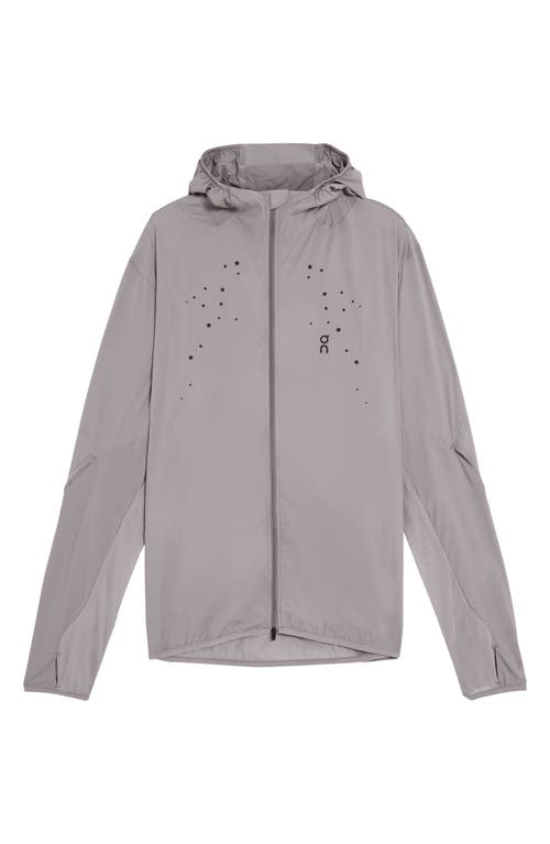 x Post Archive Faction Hooded Running Jacket Zinc at Nordstrom,