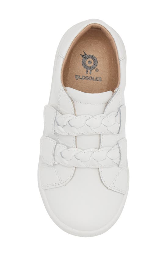 Shop Old Soles Kids' Plats Sneaker In Nacardo Blanco / White Sole