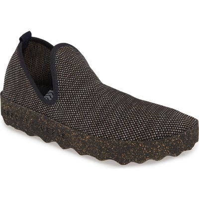 Fly London City Slip-On, Black