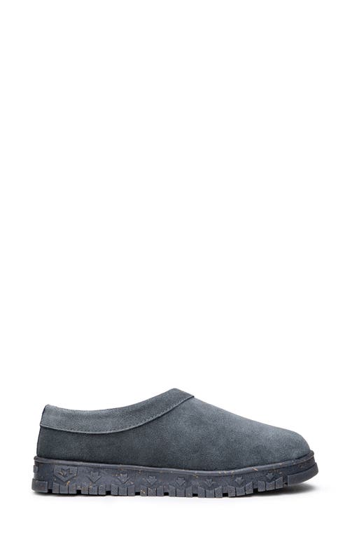 Minnetonka Neva Faux Fur Lined Slipper In Charcoal