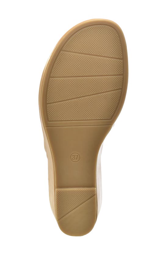Shop Taryn Rose Skoal Platform Wedge Sandal In Light Brown