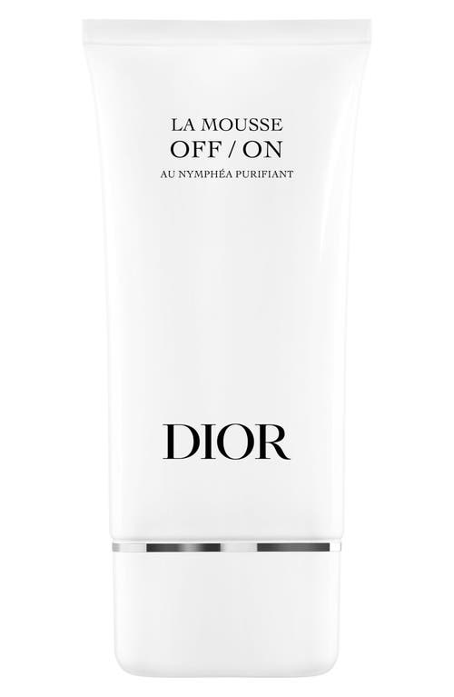 DIOR La Mousse OFF/ON Foaming Face Cleanser at Nordstrom, Size 5 Oz