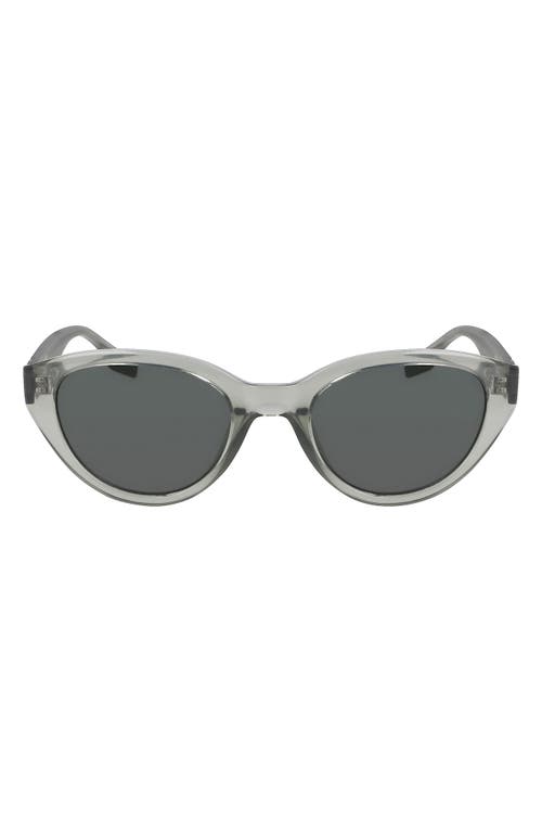 Fluidity 52mm Cat Eye Sunglasses in Crystal Summit Sage