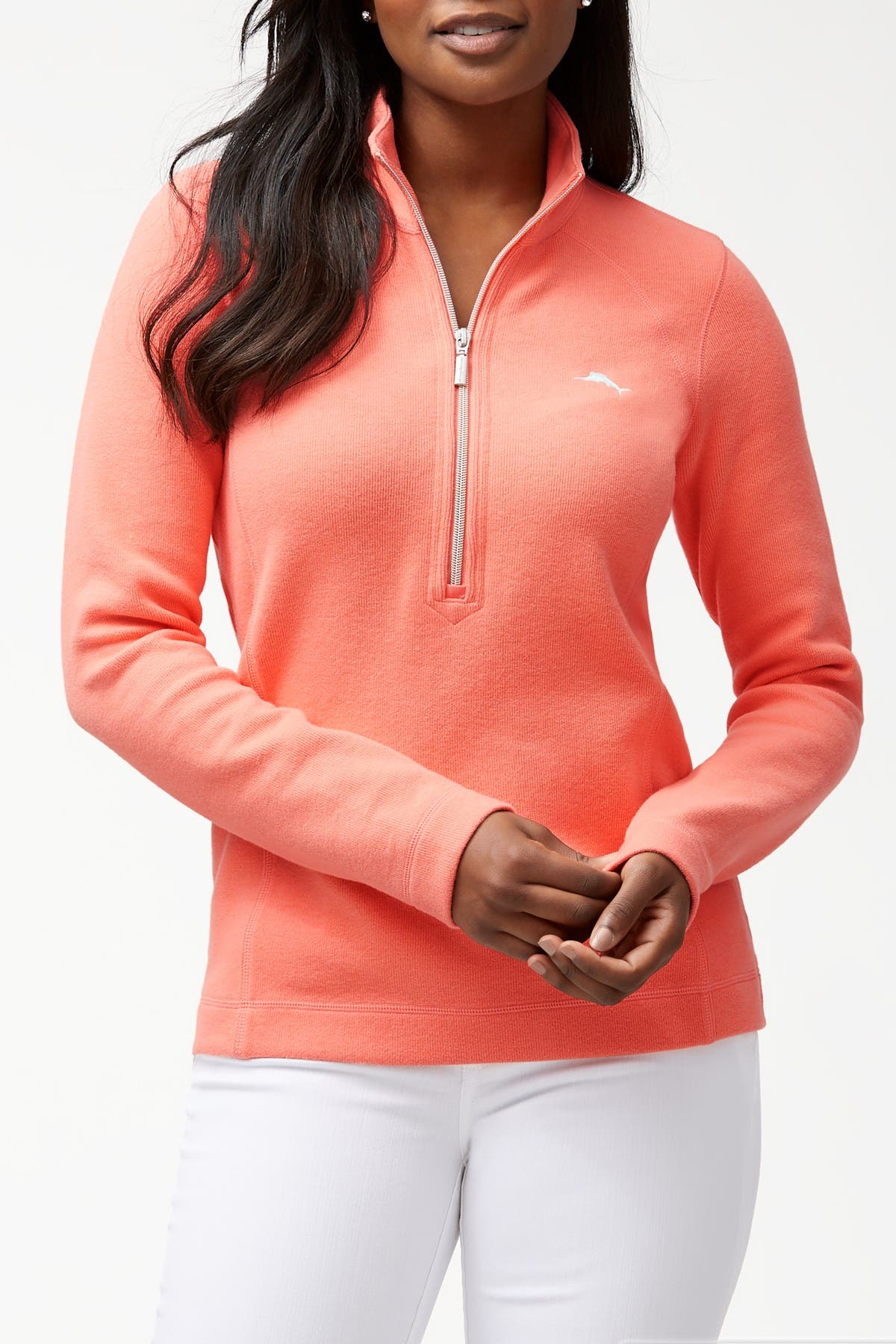 tommy bahama aruba half zip