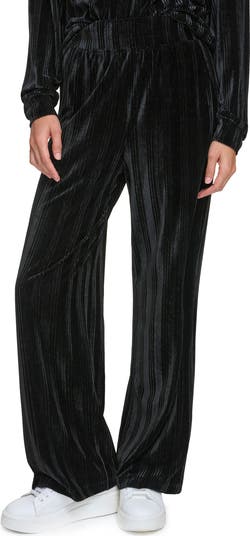 Andrew Marc Sport Ribbed Velvet Pull On Pants Nordstromrack