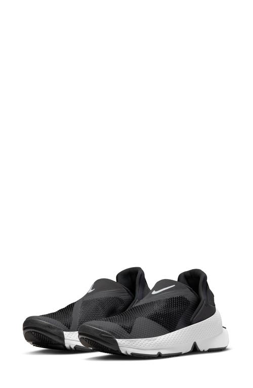 Shop Nike Go Flyease Slip-on Sneaker In Black/white