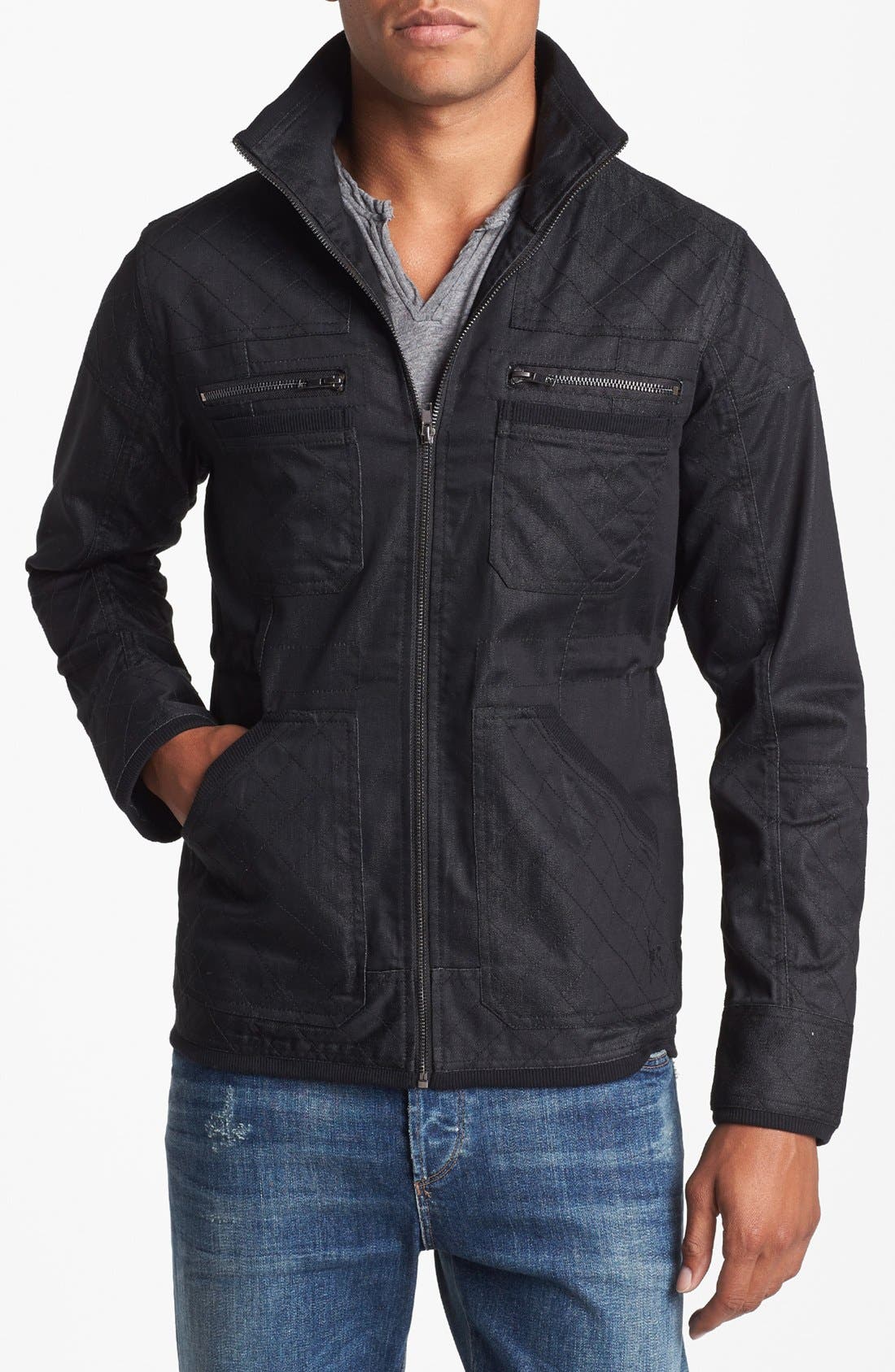 Kane & Unke 'Garage' Moto Jacket Nordstrom