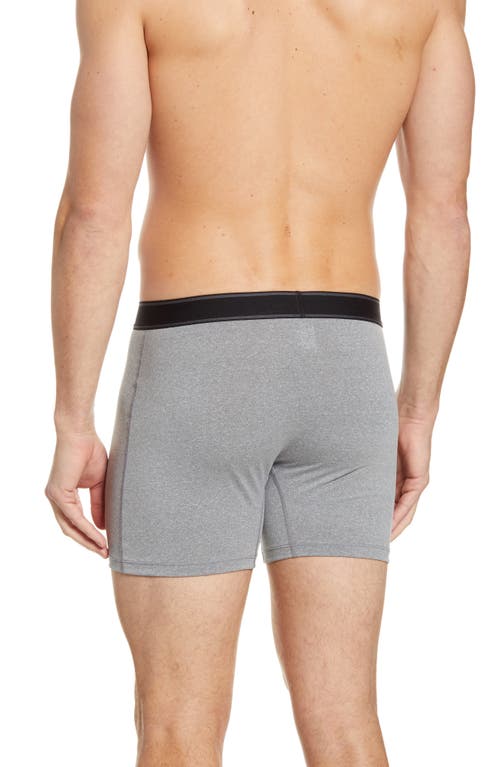 Shop Saxx 3-pack Relaxed Fit Boxer Briefs In Black/grey/navy