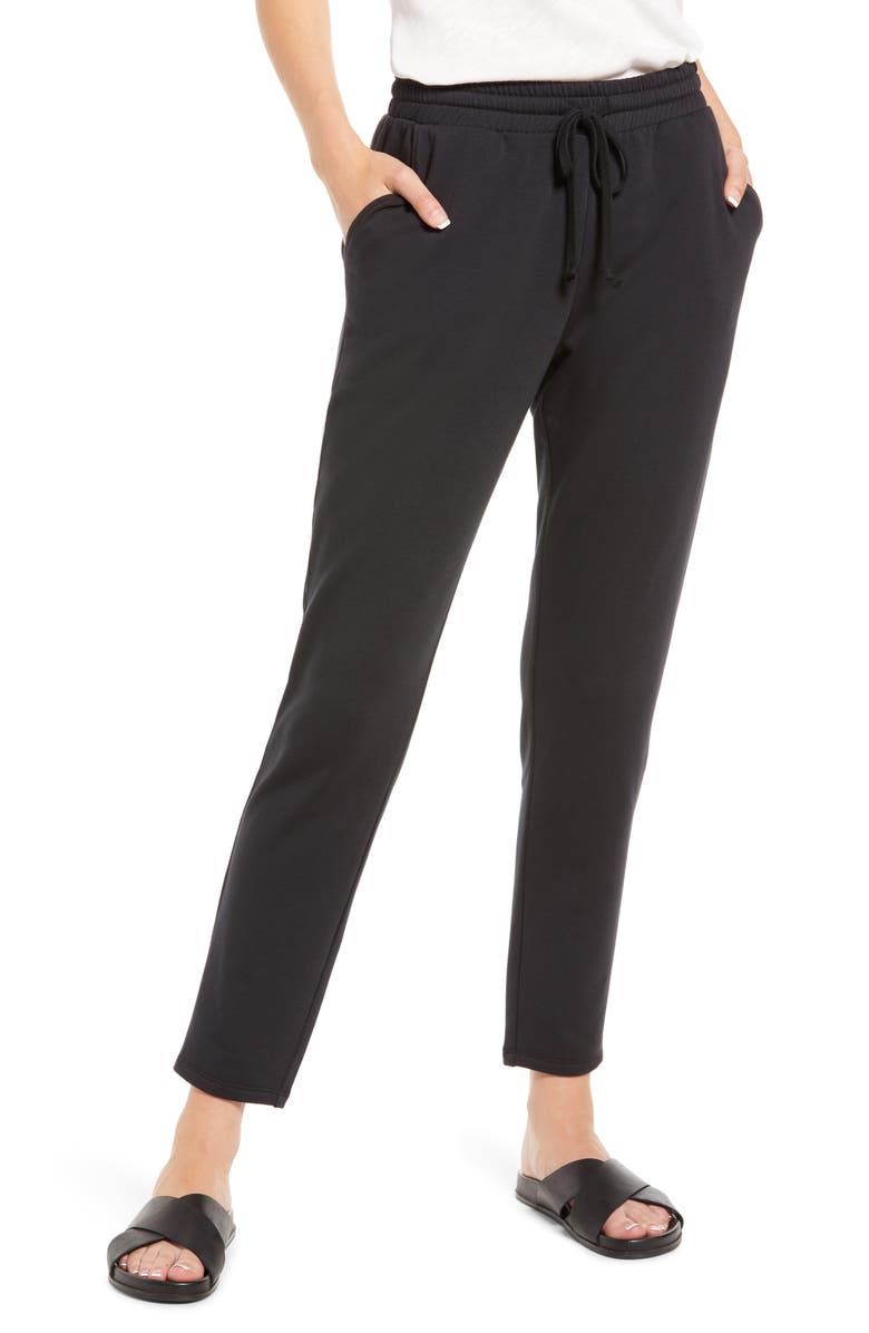 TREASURE AND BOND Treasure & Bond Tapered Sweatpants, Main, color, 001