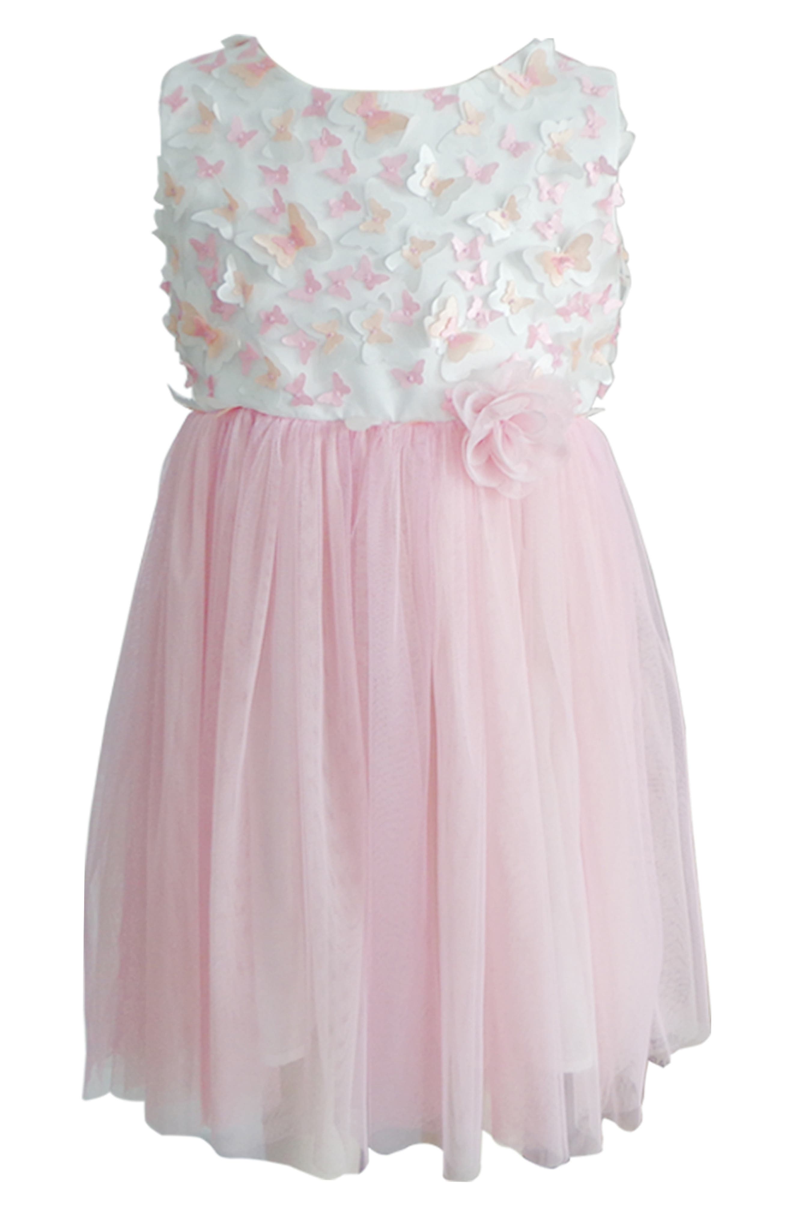 popatu butterfly tulle dress