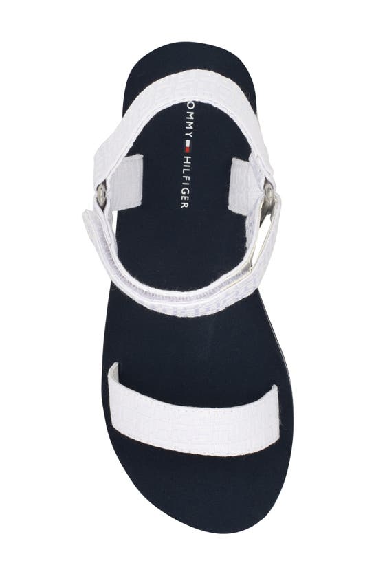 Shop Tommy Hilfiger Platform Sandal In White