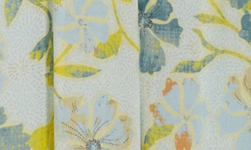 Shop Joie Maeve Floral Cutout Silk Sundress In Cerulean Multi