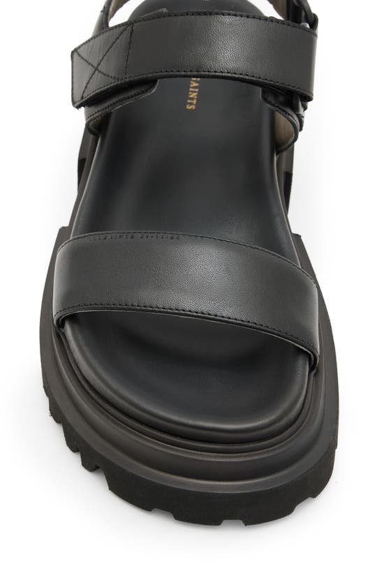 Shop Allsaints Rory Ankle Strap Sandal In Black
