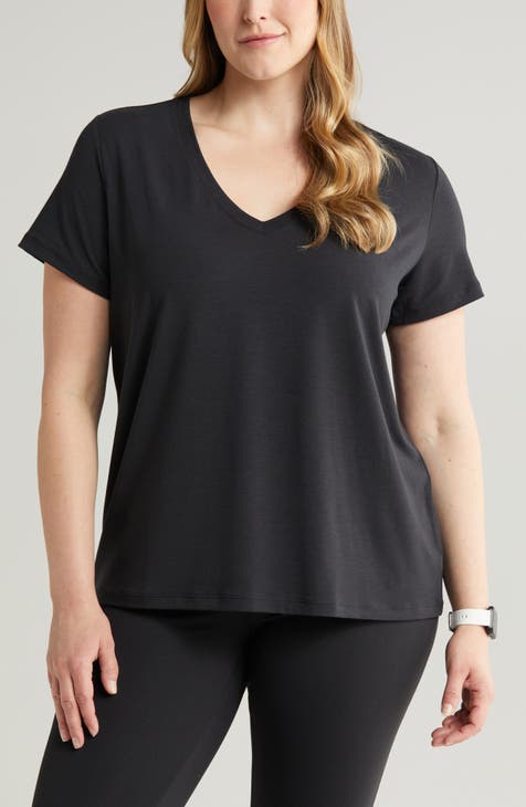 Workout Plus-Size Tops for Women
