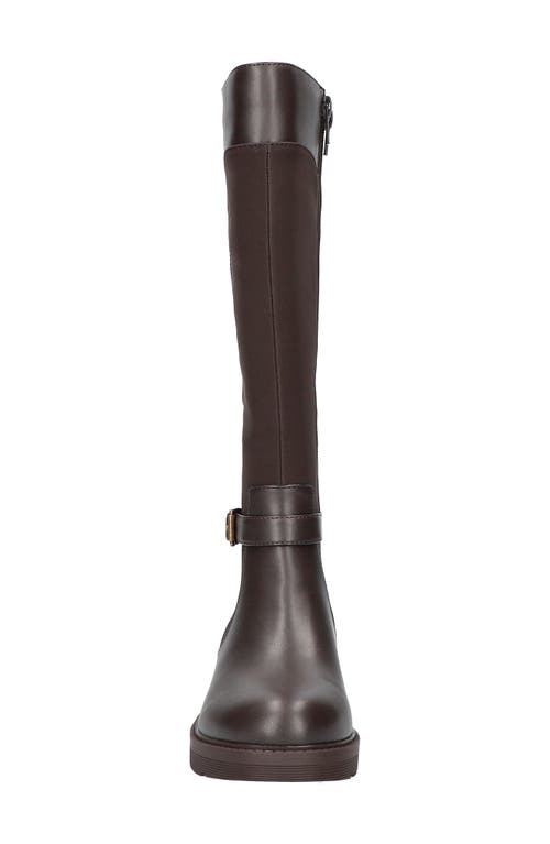 EASY STREET EASY STREET ERICA MIXED MEDIA EQUESTRIAN BOOT