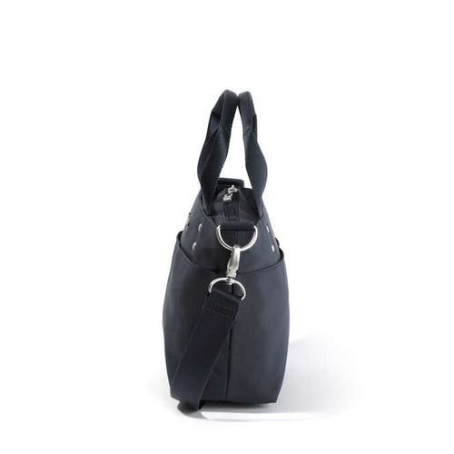 Baggallini Mini Carryall Crossbody Tote Bag In French Navy