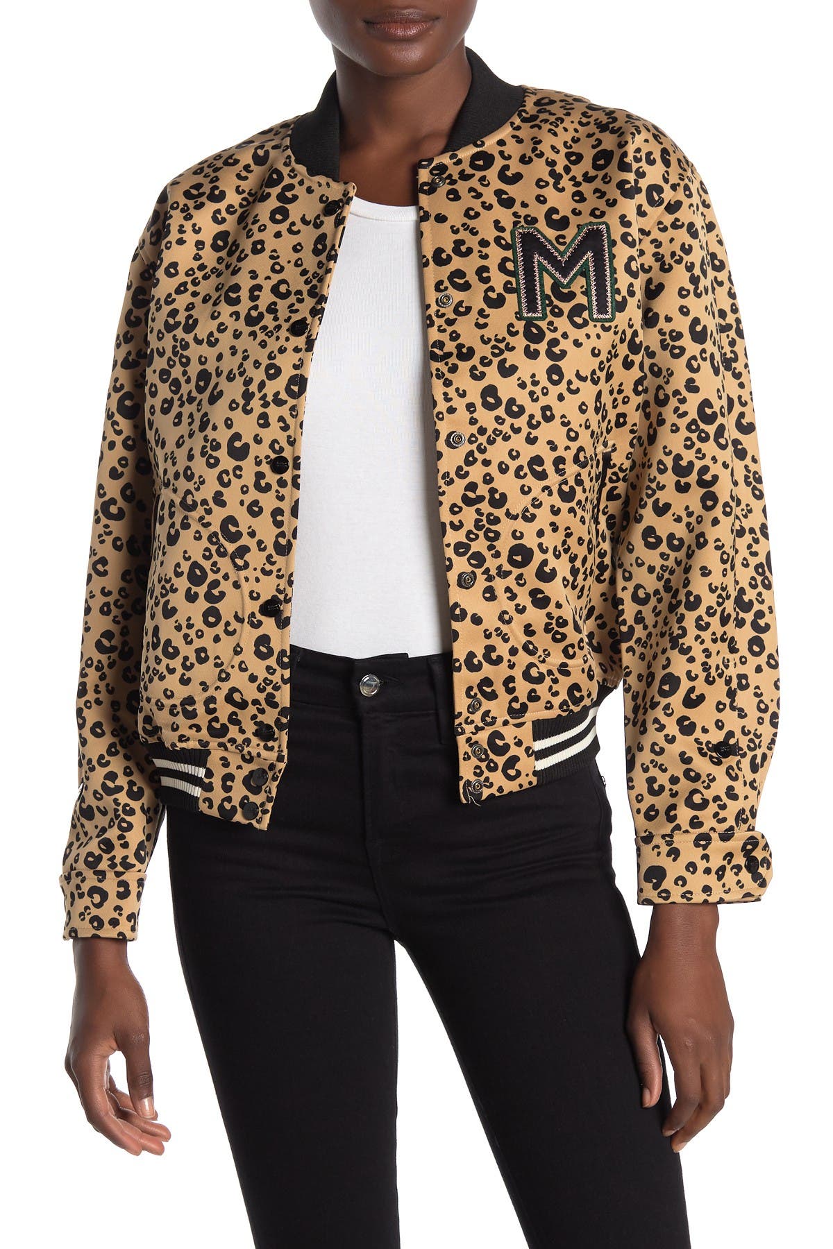 scotch and soda leopard blazer