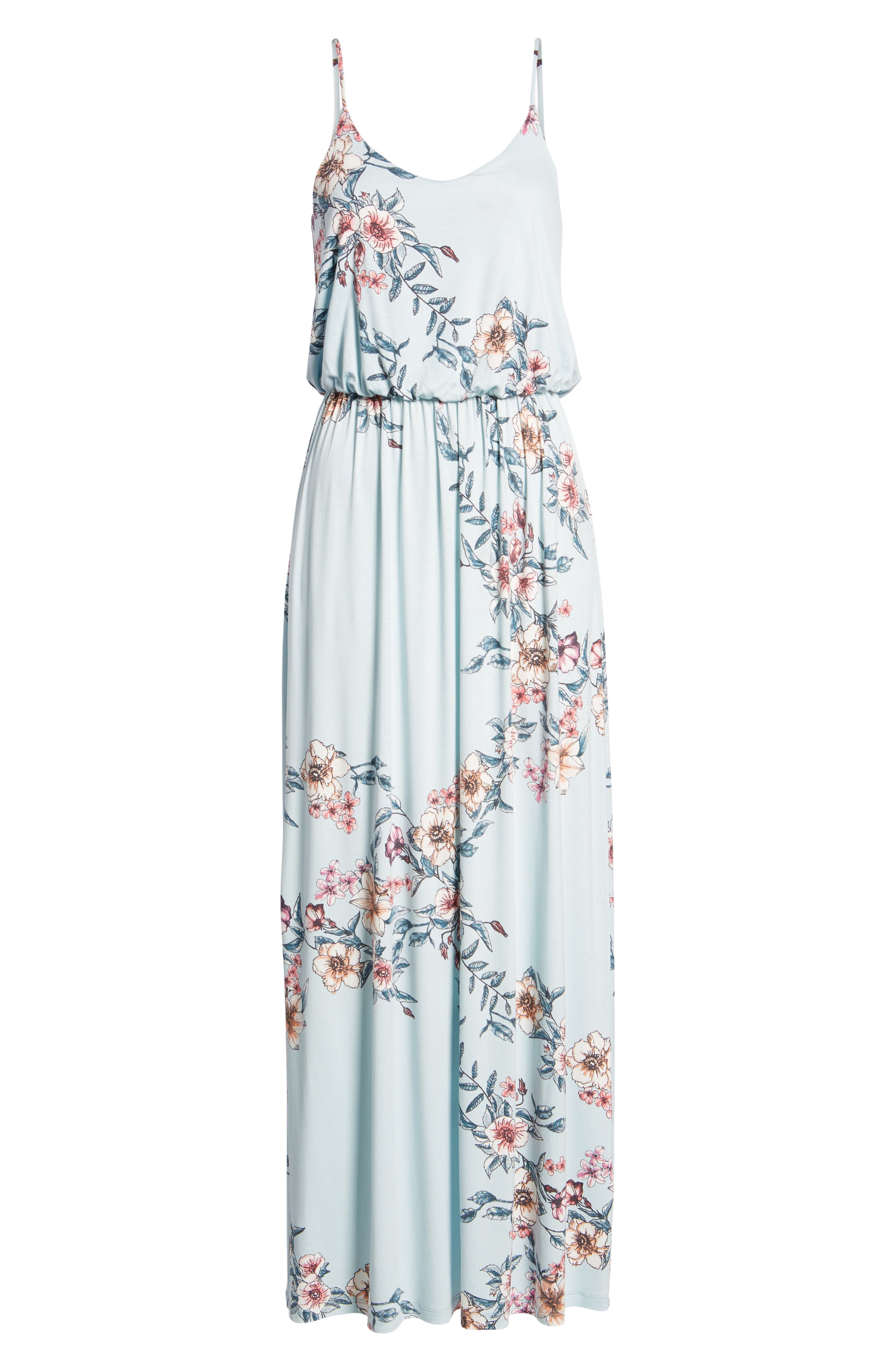 ALL IN FAVOR,
                            Knit Maxi Dress,
                            Alternate thumbnail 609, color,
                            655