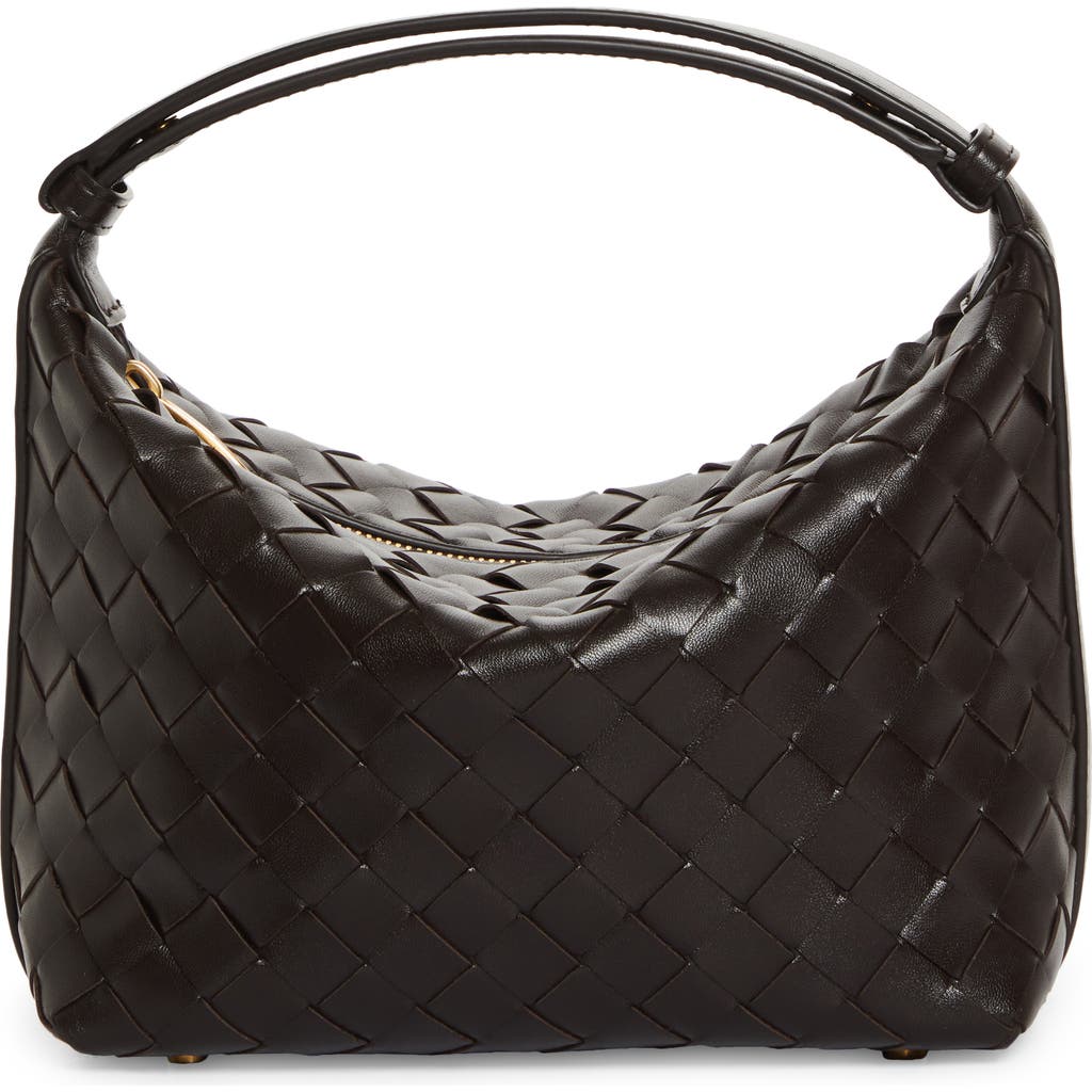 Bottega Veneta Small Wallace Top-handle Bag In Brown