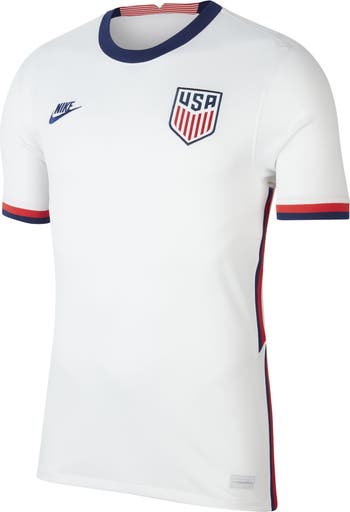 Men's Nike White USMNT 2020 Home Stadium Breathe Replica Jersey