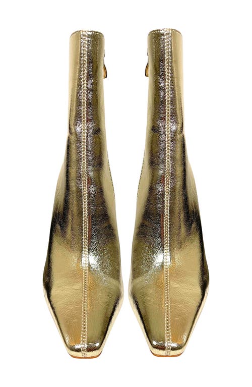 Lady Couture Molly Bootie In Gold