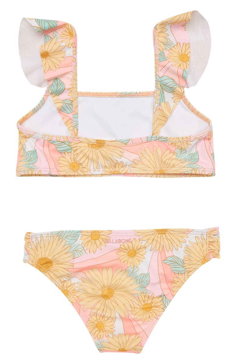 Billabong Kids' Sweet Sunset Ruffle Swim Top | Nordstrom