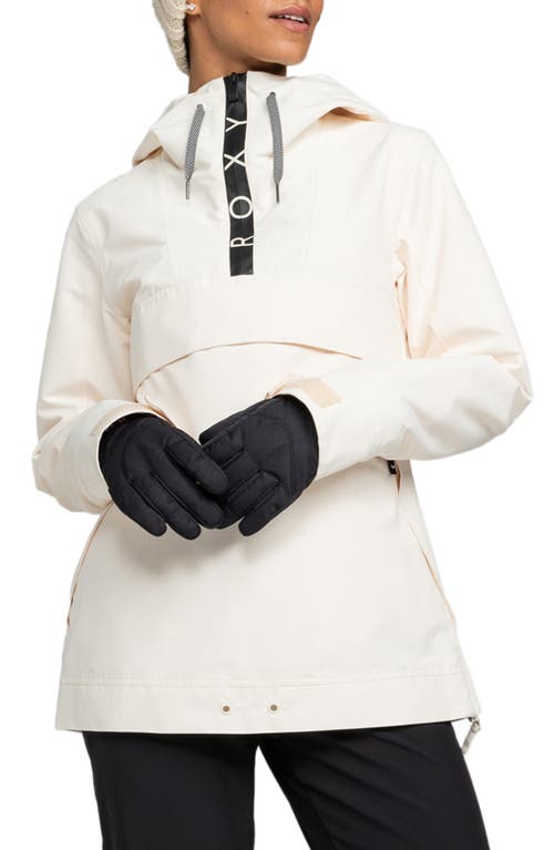 Roxy Shelter Technical Snow Jacket In Buttercream