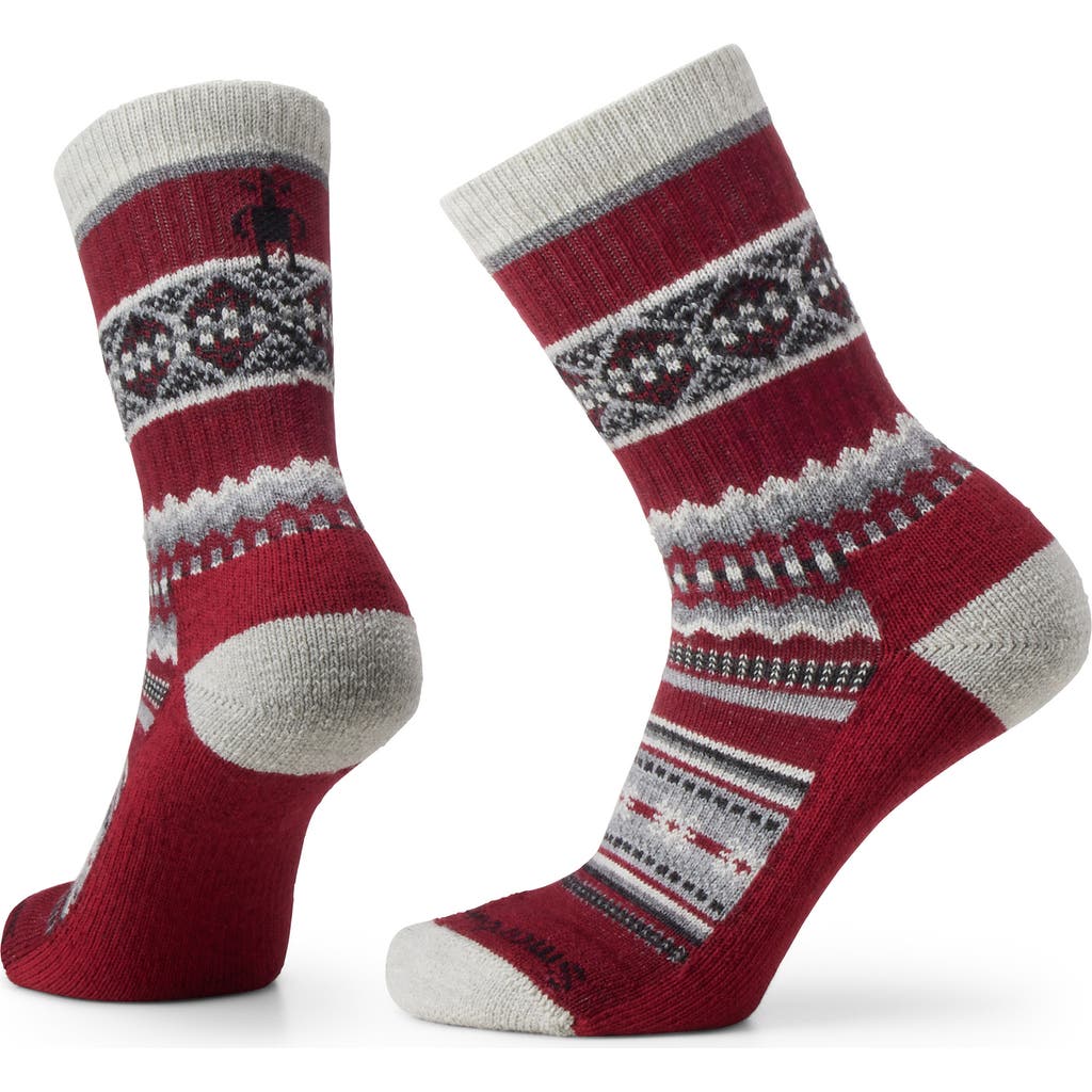 Smartwool Everyday Snowed In Tibetan Red