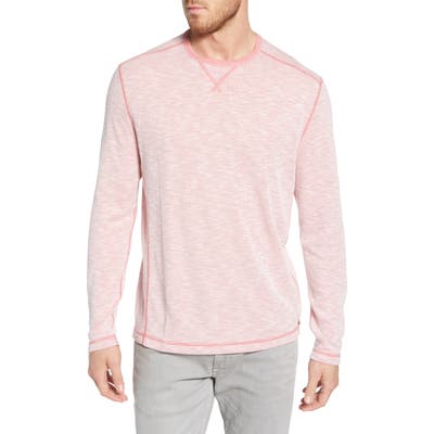 Tommy Bahama Barrier Beach Flip Crewneck T-Shirt, Red