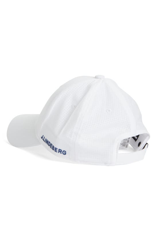 Shop J. Lindeberg Caden Adjustable Cap In White