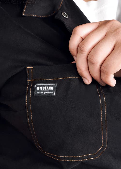 Wildfang The Essential Long Sleeve Coverall In Black