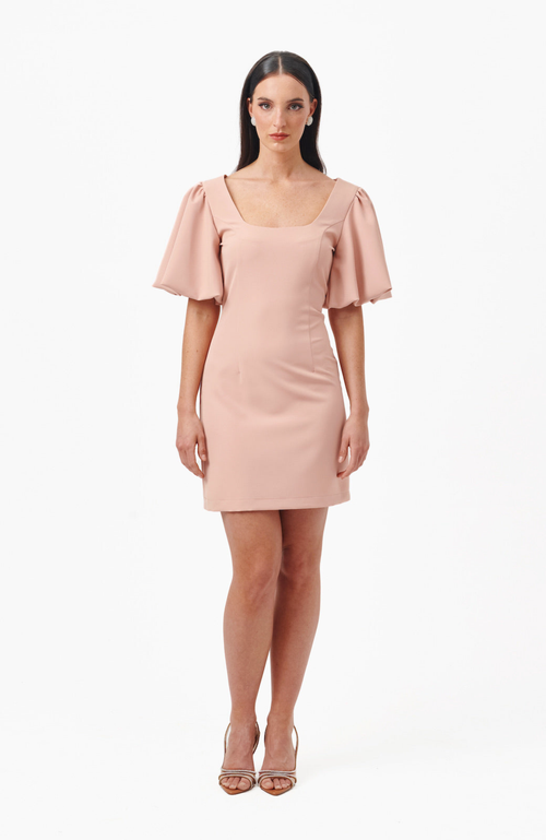 Shop Nanas Nana's Gigi Dress In Powder Pink