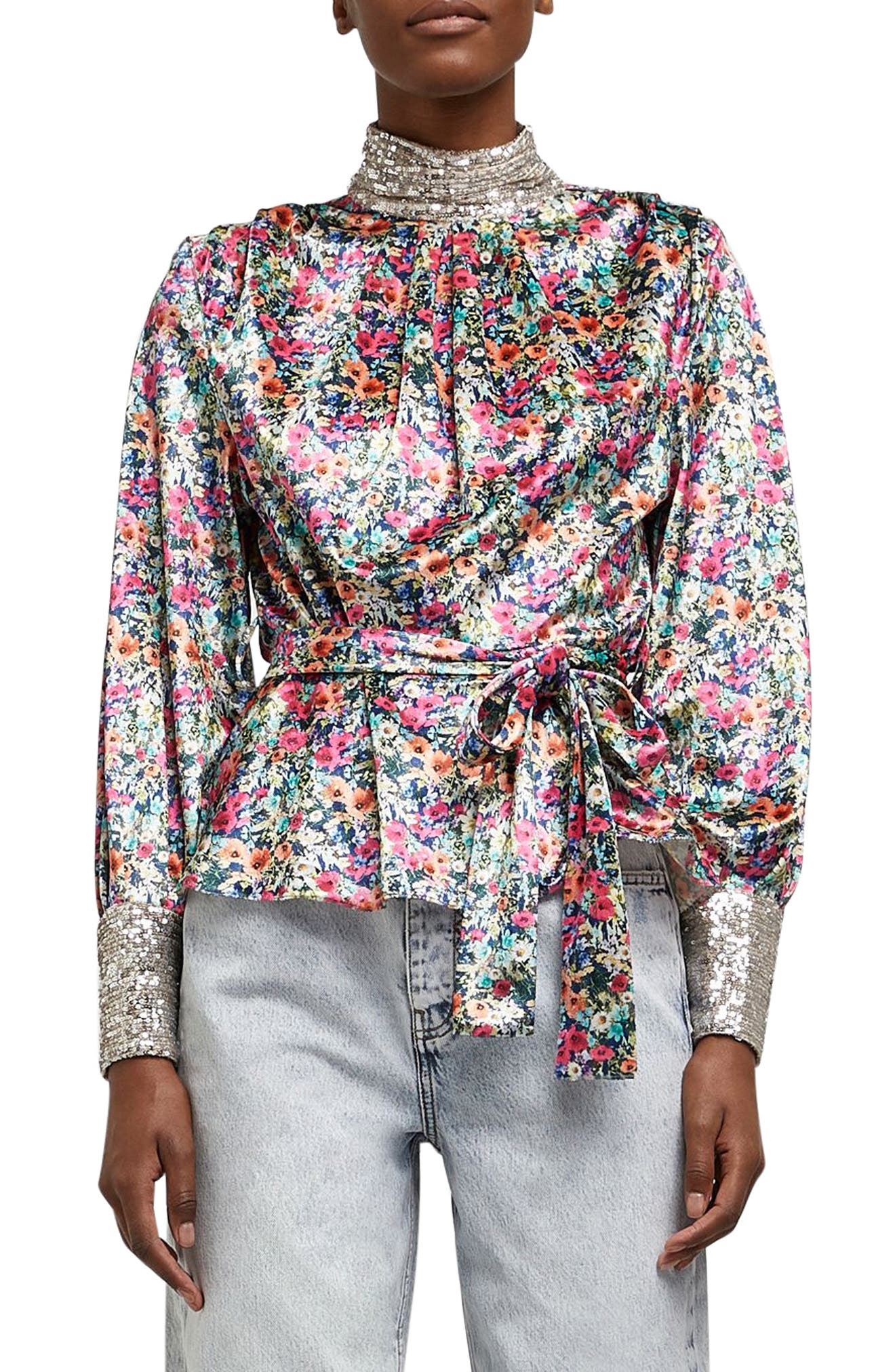 nordstrom sequin tops