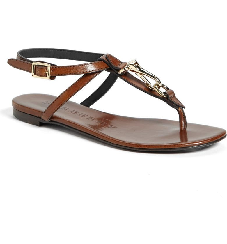 Burberry 'Reason' Leather Sandal | Nordstrom