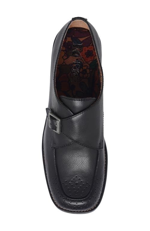 Korks Theodore Monk Shoe In Black