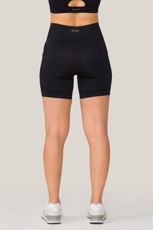 Shop Alala Barre Pocket Short In Black