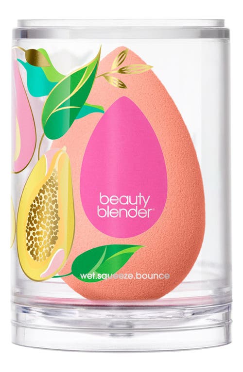 Beautyblender Papaya Makeup Sponge In Cheery Soft Orange Hue Blender