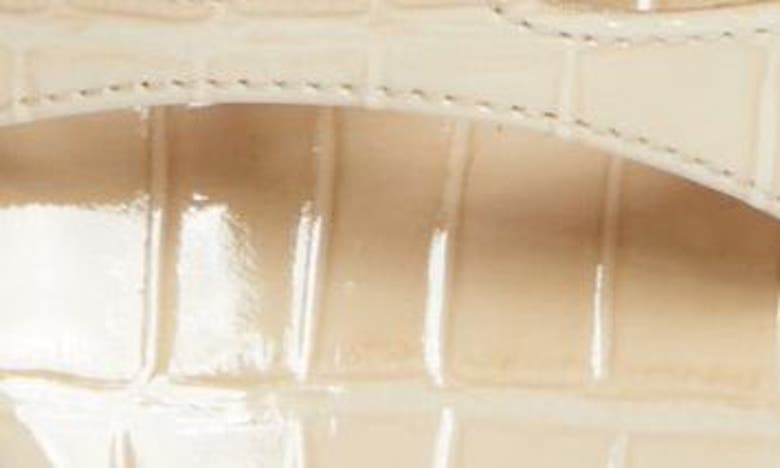 Tom Ford Croco Caged Stiletto Slingback Sandals In Ivory