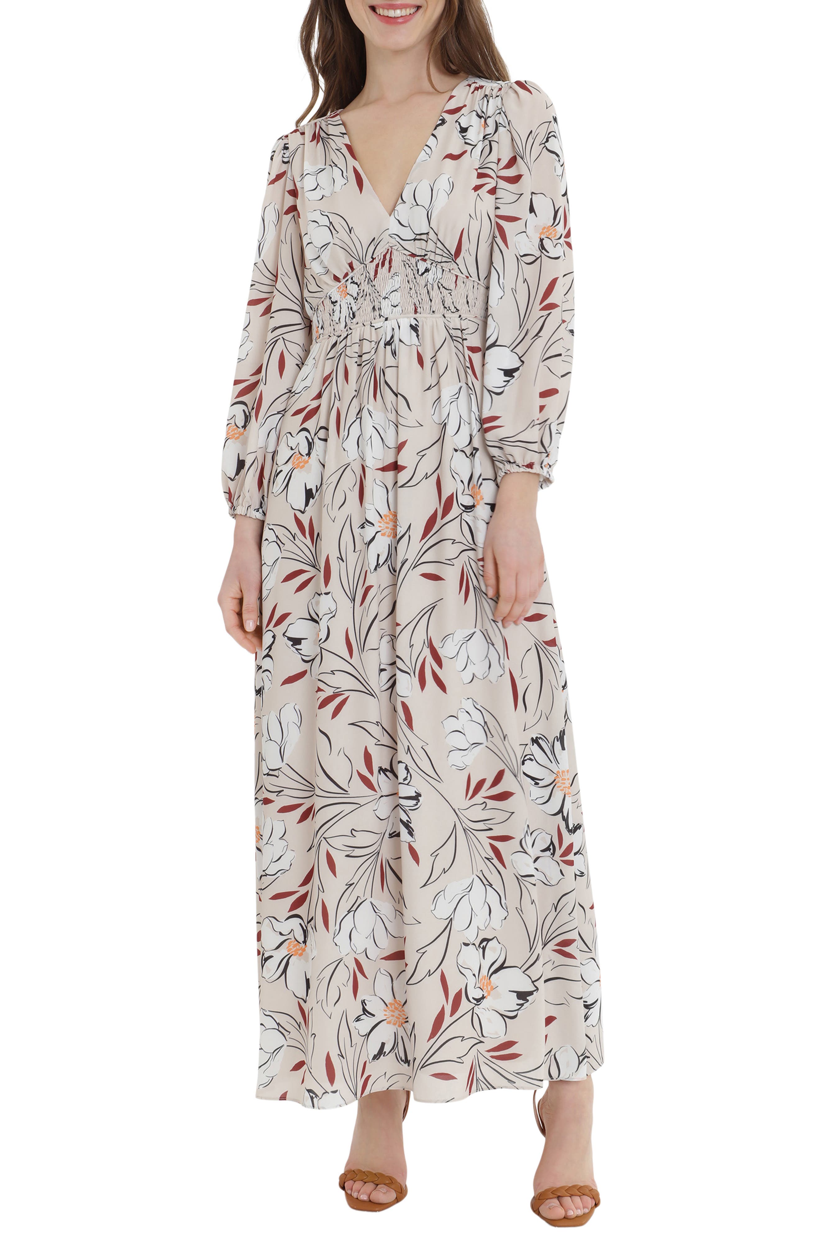 donna morgan wrap dress