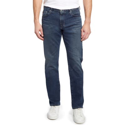 Ag Graduate Slim Straight Leg Jeans, Blue