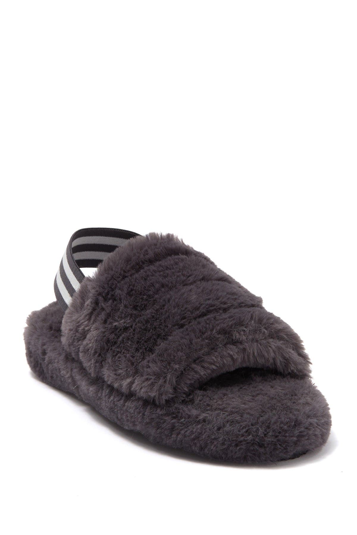 wild diva fur slides