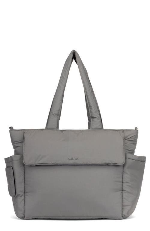 CALPAK Diaper Tote with Laptop Sleeve in Slate at Nordstrom