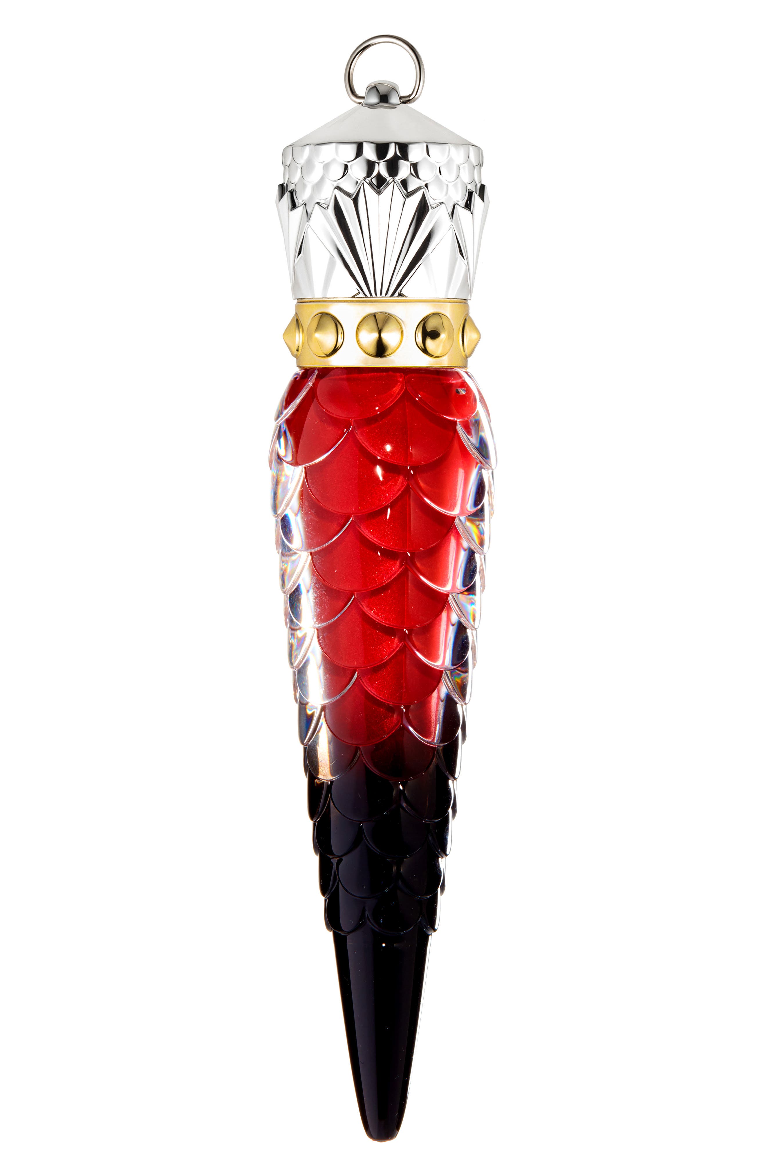 Christian Louboutin Matte Fluid Lip Color in Rouge Louboutin /Metallic at Nordstrom