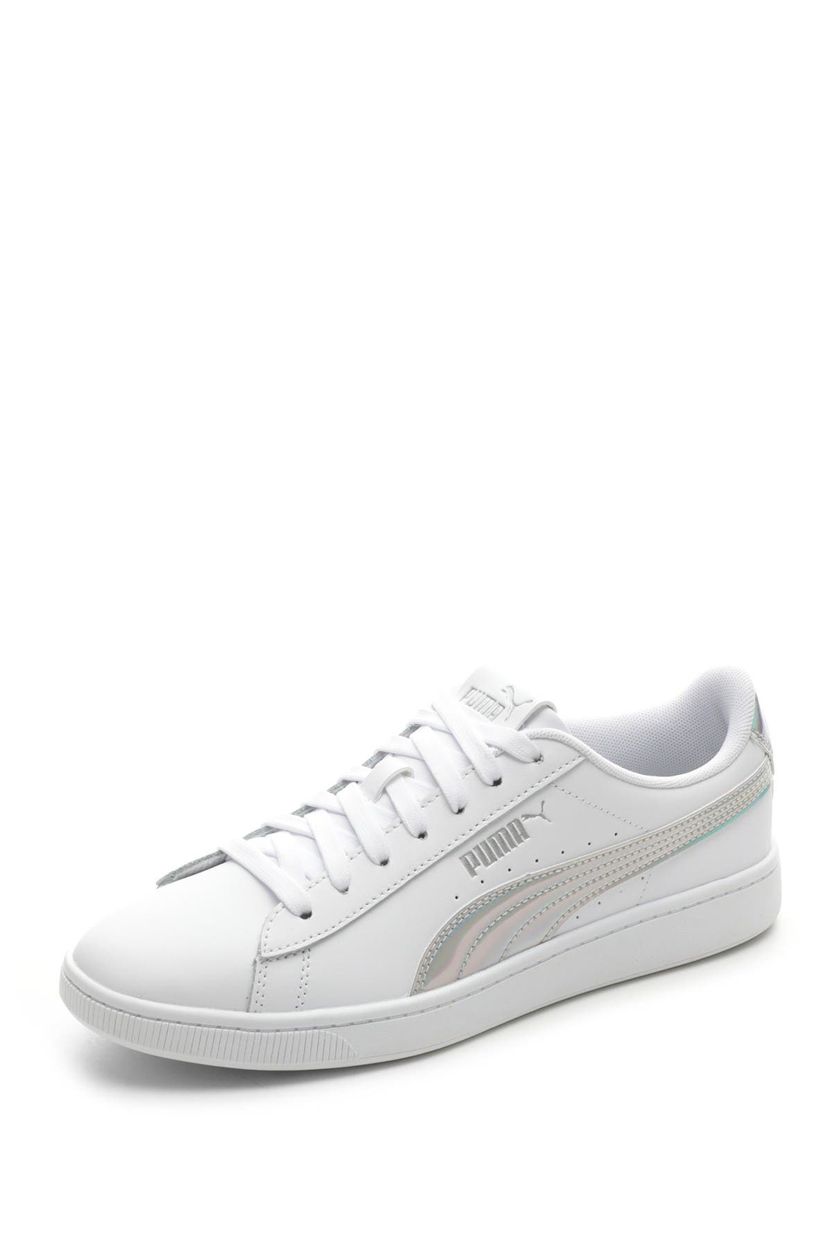 puma white vikky sneakers