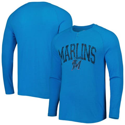 Fanatics Men's Branded Heathered Gray, Navy Milwaukee Brewers Iconic Above  Heat Speckled Raglan Henley 3/4 Sleeve T-shirt