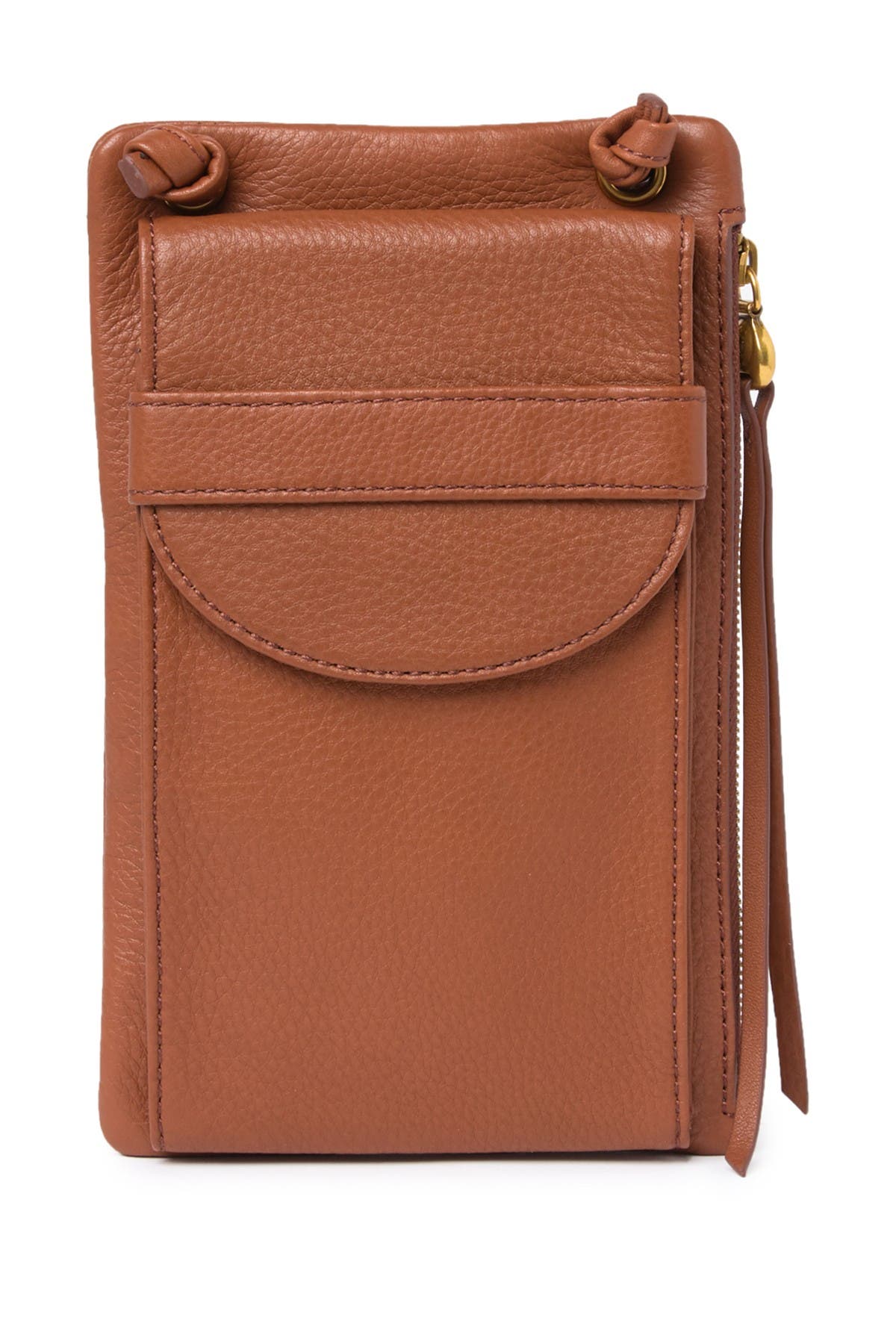 Hobo Agile Leather Phone Crossbody Wallet In Butterscotch ModeSens