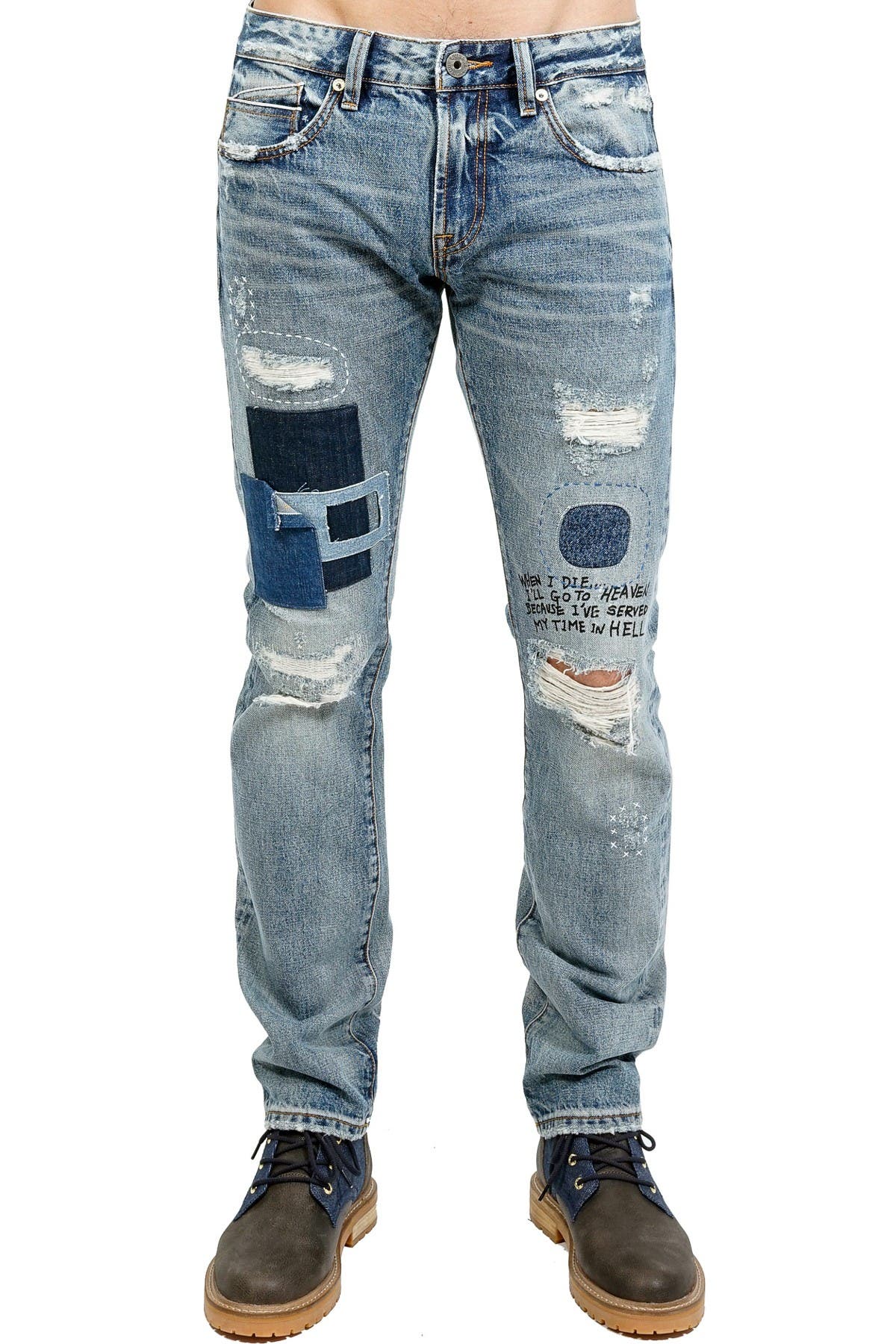 cult of individuality rocker slim jeans
