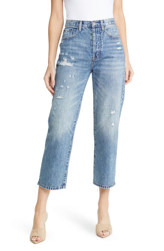 Pistola Cassie High Waist Crop Jeans In University