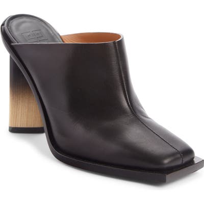 Givenchy Show Square Toe Mule - Black