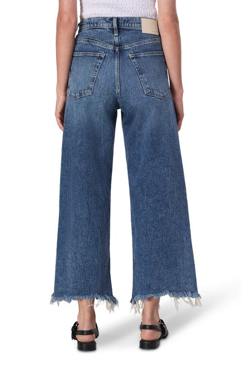 Shop Rag & Bone Andi Raw Hem High Waist Ankle Wide Leg Jeans In Walton